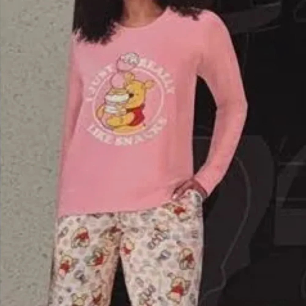 Disney Pink Winnie the Pooh Pajama Set - Picture 5 of 7